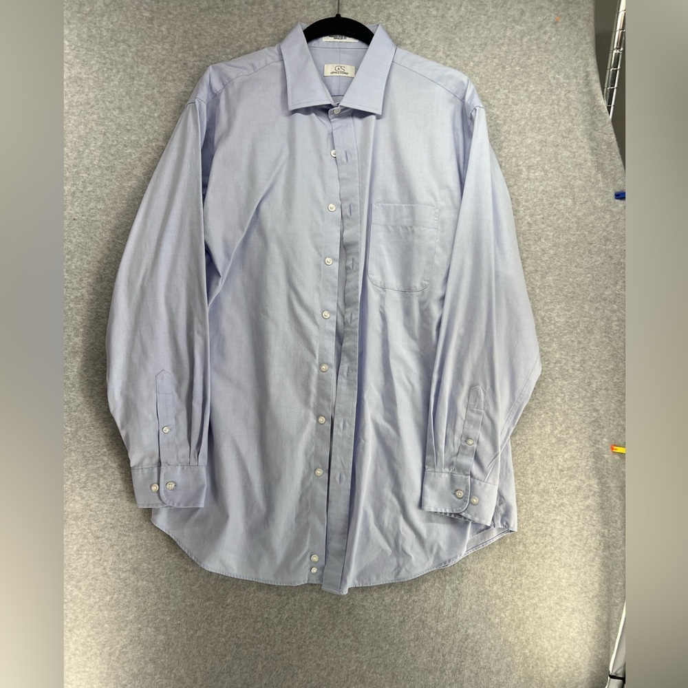 Cooper & Stewart Light Blue Men's Dress Shirt